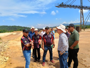 Langkah Strategik Sektor Perlombongan: Lawatan Penanda Aras ke Kilang Pemprosesan Bijih Besi Sri Bandi